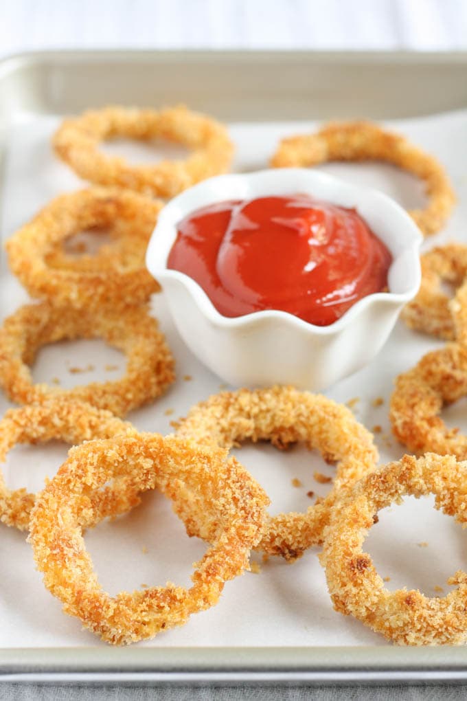 Baked Onion Rings