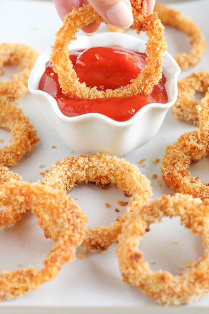 Baked Onion Rings