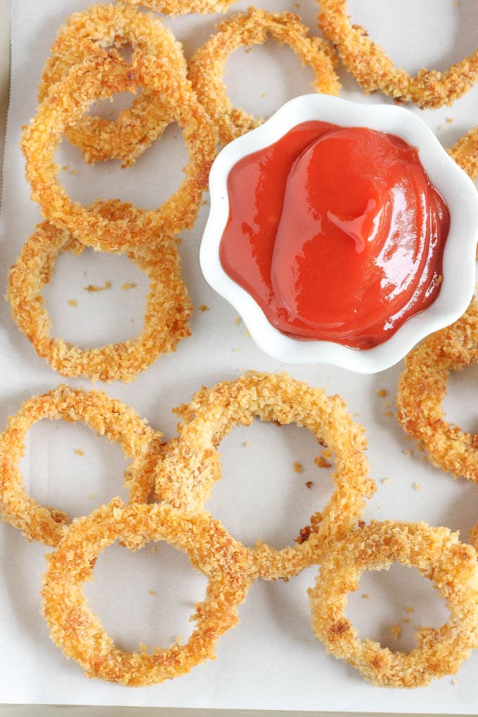 Baked Onion Rings