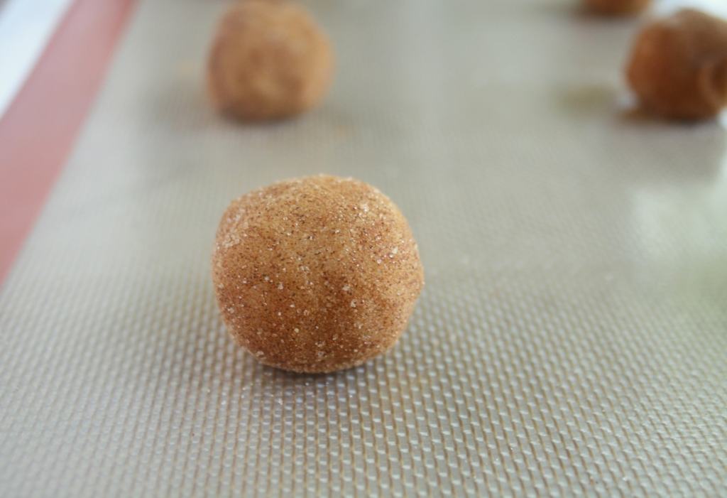 Caramel Stuffed Snickerdoodles