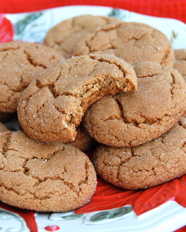 Ginger Molasses Cookies