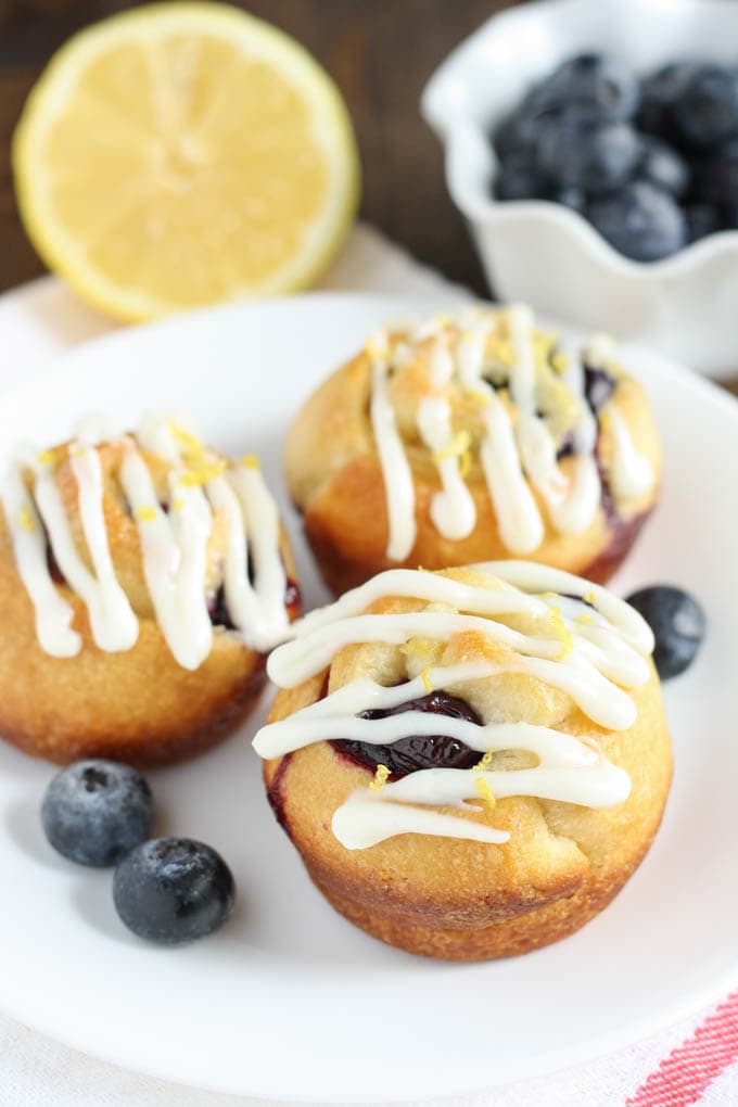 Lemon Blueberry Sweet Rolls