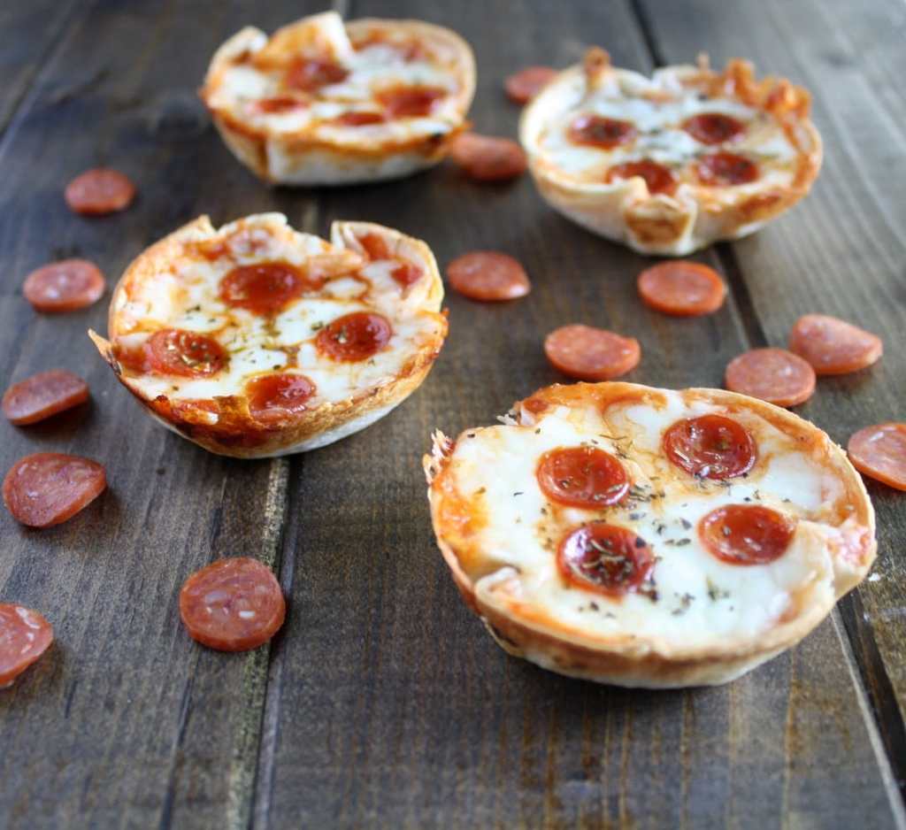 Mini Tortilla Crust Pizzas