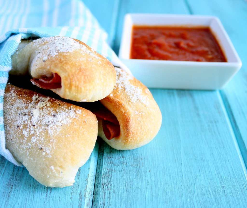 Pepperoni Breadstick - An easy appetizer with only four ingredients!