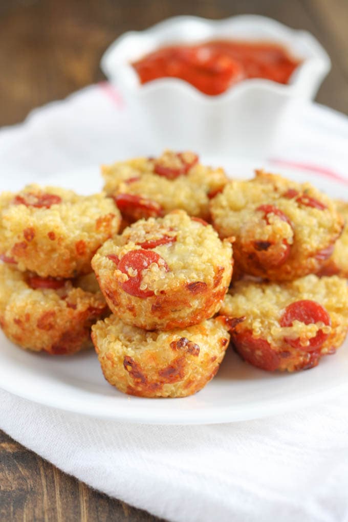 Quinoa Pizza Bites