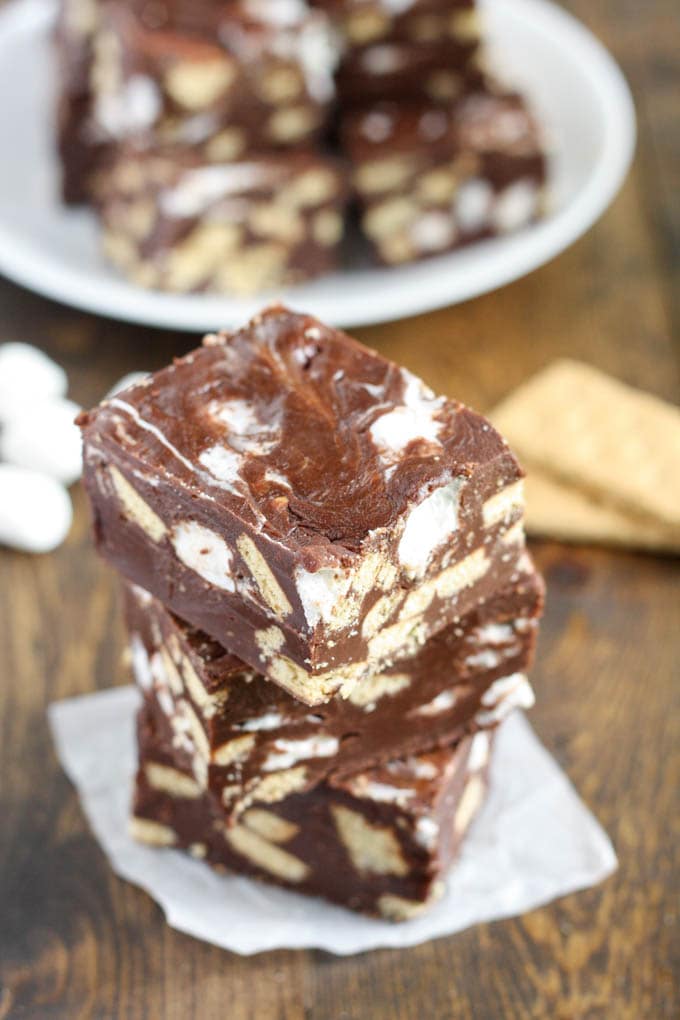 S'mores Fudge